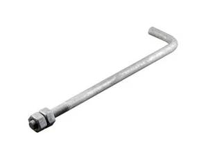 1/2x12BB 1/2" x 12" ocynkowana śruba bazowa z nakrętkami do Rohn BPH25G - Zdjęcie 1 z 1