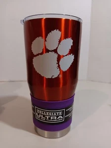 Clemson State NCAA Tumbler da viaggio ultra 30 once - Foto 1 di 6