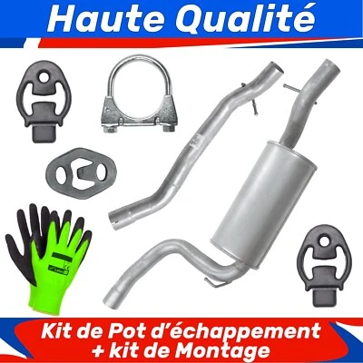 Kit de pot d'échappement pour Ford C-Max MK1 Focus C-Max MK1  Focus MK2 2.0 TDCi - Photo 1/4