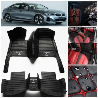Alfombrillas para todo tipo de clima Fit BMW i3 i4 i5 i7 i8 iX1 iX3 2014-2025 Foto 1 de 4