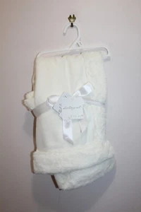 STARTING OUT BABY FLEECE BLANKET IVORY 30" x 40" (76 cm x 102 cm) - Picture 1 of 3