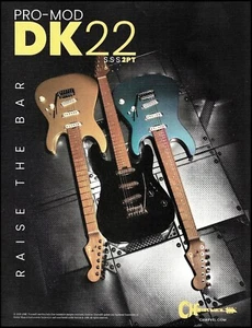Guitarra Charvel DK22 SSS 2-PT Pro-Mod Series 2020 publicidad publicidad impresión B - Imagen 1 de 3