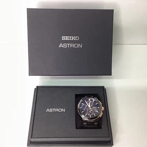 Seiko Astron 100th Anniversary Ltd Ed Mens Solar GMT Watch - Working (B1) W#651 - Picture 1 of 13
