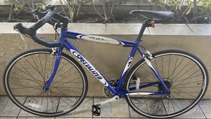 Specialized Allez Road Size M 50CM Bike Blue & White Handmade Taiwan 700C - Picture 1 of 6