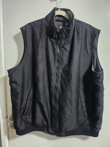 Ladies Chaps Ralph Lauren Black Gilet Size XXL 27" Pit To Pit Bodywarmer - Picture 1 of 5