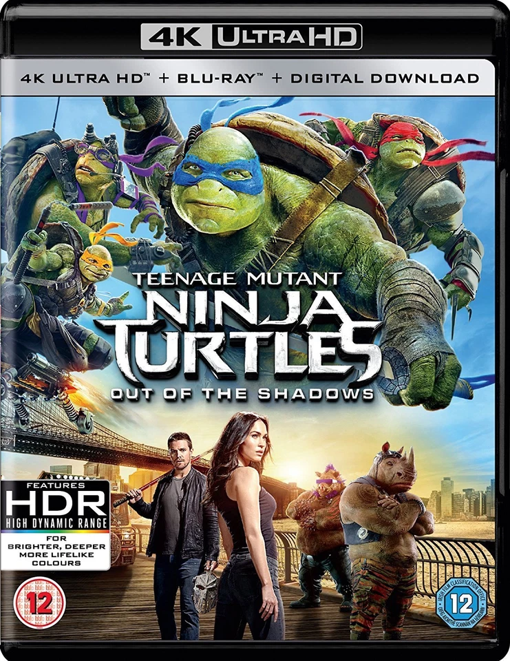 Teenage Mutant Ninja Turtles: Out Of The Shadows [Blu-ray] [2017] - Image 1 of 1