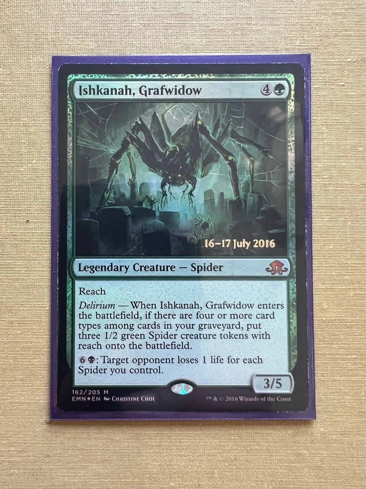 [NM] Ishkanah, Grafwidow - Eldritch Moon Prerelease Promo Foil - MTG - Image 1 of 1