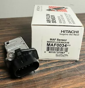 Hitachi Front Mass Air Flow Sensor MAF0034 for Buick Cady Chevy GMC Hummer Saab - Picture 1 of 1