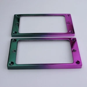 Guitar Pickup Mounting Rings for Humbucker Pickups Cover Frame Flat Top Set - Picture 1 of 32