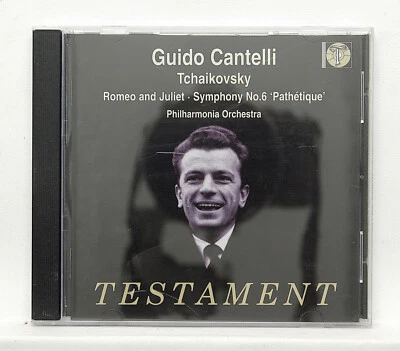 CANTELLI ⸺ TCHAIKOVSKY romeo & juliet, symphony no.6 ⸺ TESTAMENT CD NM - Image 1 of 2