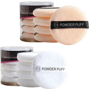 5Pcs Round Makeup Sponge Face Pads Facial Smooth Powder Puff Applicator Sponges - Picture 1 of 12