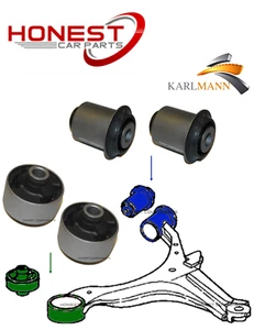 For HONDA FRV 2004-2009 FRONT LOWER SUSPENSION WISHBONE ARM BUSH KIT 4 PIECES - Picture 1 of 3