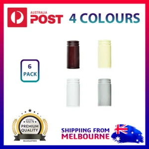 6 x Round Cushion Door Stop Plastic 75mm Floor Mounted Stopper 4 Colours AU - Picture 1 of 5