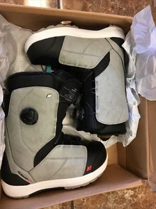 2022 K2 Kinsley Clicker X HB Snowboard Boots NIB Women Sizes 8.5 Gray - Picture 1 of 8