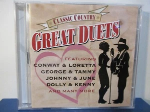 Classic Country: Great Duets - 2 CD Set - MINT condition - E23-895 - Picture 1 of 2
