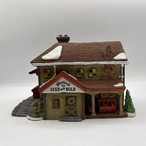 Vintage Department 56 1992 HVC New England Village Bluebird semi e bulbo 5642-1 - Foto 1 di 12