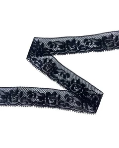 Passamaneria Merletto Pizzo Ricamo Fiore Valencienne Fiore Alto 2,2 Cm 2439 - Imagen 1 de 6