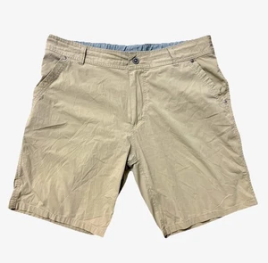 Pantalones Cortos de Senderismo KUHL Para Hombre Beige Talla 38 RN#108846 Born In The Mountains Cremallera - Imagen 1 de 9