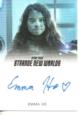 Star Trek Strange New Worlds Season 2  Auto Card Emma Ho "Oriana" - Image 1 of 2