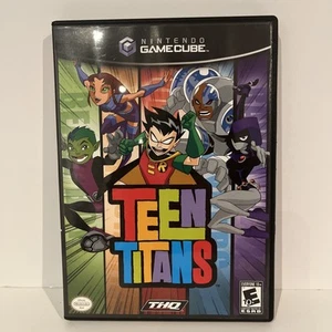 Teen Titans (Nintendo GameCube, 2006) W/Manual and Replacement Case - Tested - Picture 1 of 5