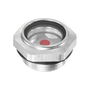 Ölschauglas für Luftkompressor M33 x 1,5mm Verdicktes gehärtetes Glas mit O-Ring - Bild 1 von 5