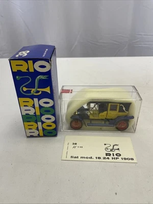 Rio Models 1/43 Scale 1908 Fiat Mod 18 24 HP New In Box! - Image 1 of 4