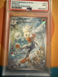 PSA 9 MINT Raboot 147/142 Sv07: Stellar Crown IR - Picture 1 of 3