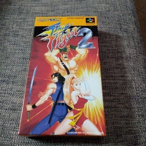 Final Fight 2 Super Famicom SNES CAPCOM SHVC-F2 Japan New Sealed Rare 1993 - Picture 1 of 6