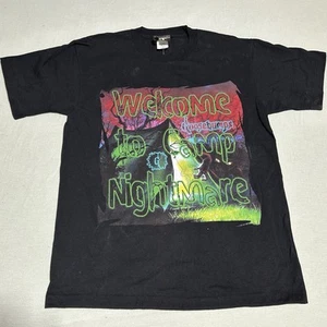 Vintage 1995 Goosebumps T-Shirt Welcome To Camp Nightmare #9 Youth X-Large XL - Picture 1 of 12