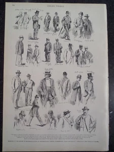 Members Of The House Pennsylvania Ave Washington Frank Leslie's 1894 Original - Bild 1 von 1
