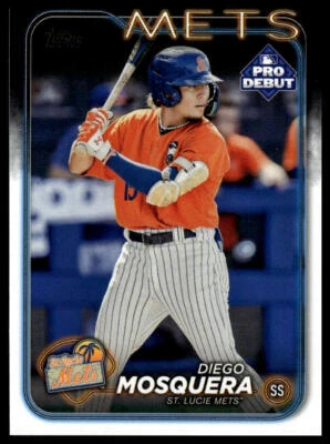 2024 Topps Pro Debut Diego Mosquera #PD-72 - Image 1 of 2