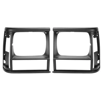 Headlight Door Bezel W/Corner and Parking Light Holes For Jeep Cherokee SE 91-96 - Image 1 of 4