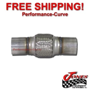 2" x 4" Exhaust Flex Pipe Tube Custom Heavy Duty Stainless Steel Triple Ply - Picture 1 of 3