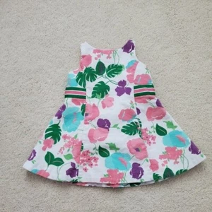 Janie and Jack Baby Girls' White Floral Dress sz3-6m - Picture 1 of 11