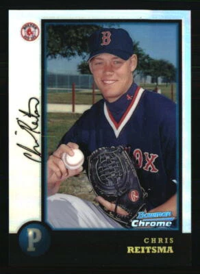 Chris Reitsma 1998 Bowman Chrome Refractors #313  Baseball Card - Image 1 of 2
