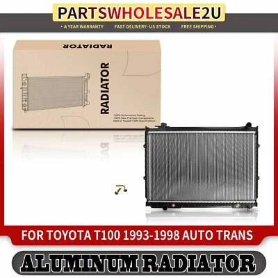 Radiador con enfriador de aceite de transmisión para Toyota T100 1993-1998 transmisión automática. Foto 1 de 4