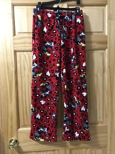 DISNEY - JUNIORS - LOUNGE PANTS - RED - SIZE SMALL (APO-165-1 - Picture 1 of 6