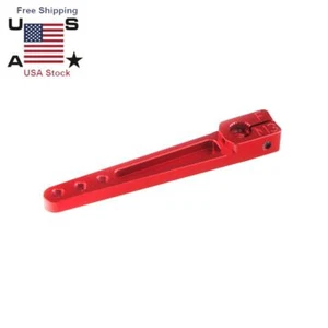 Cuerno servo de aluminio de alta resistencia-medio brazo 7075 2 pulgadas para FUTABA M3 25T rojo - Imagen 1 de 17