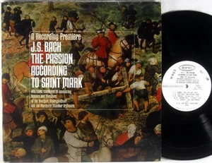 EPIC PROMO DJ WLP 1965 Bach ST MARK PASSION Gonnenwein ERWIN LISKEN LC-3906 EX - Picture 1 of 4