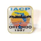 IACP 1997 Pin A world of magic Orlando Chief Of Police Lapel Tack Rare Vintage