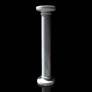 Classic Column In White Italian Marble H.100Cm - Picture 1 of 2