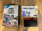 Sega Master System Casino Games Complete PAL