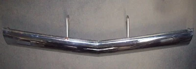 1961 61 Cadillac Caddy Cad DeVille Front Bumper Upper Center Grille Bar Used OEM - Image 1 of 4