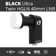Inverto Black ULTRA Twin LNB 2 output L.N.B High-Gain Low-Noise 40mm 0.2db NEW