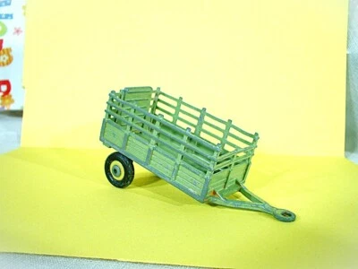 Husky Corgi Nr. 33 ? Farm Trailer 1967-1970 Grün 1:55 Bastler Anhänger Klassiker - Bild 1 von 4