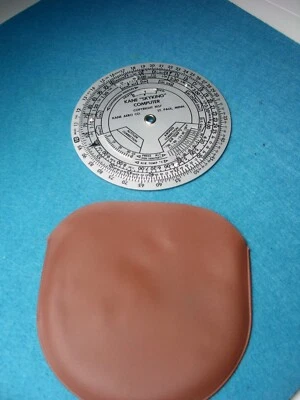 Rechenscheibe  KANE "SKYKING" COMPUTER  von AERO CO. , ST. PAUL , USA, von 1957 - Bild 1 von 4