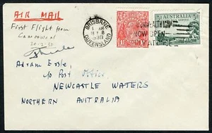 Australian Aerophilately - 19 Feb.1930 (AAMC.152a) Camooweal - Newcastle Waters - Picture 1 of 1