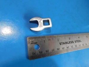 USED, SNAP ON TOOLS " 12 MM " 3/8 IN. DR. OPEN END CROWSFOOT , PART #FCOM12 - Picture 1 of 4