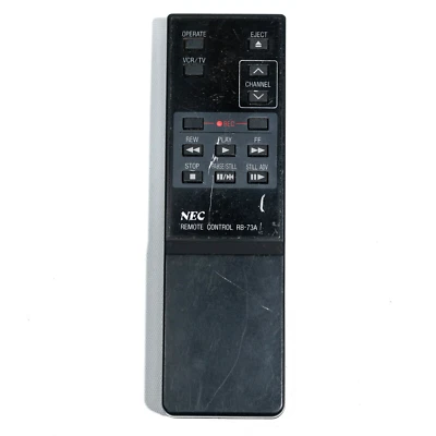 NEC RB-73A Recorder Remote Control - Original - Tested! - Image 1 of 4