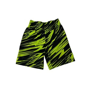 Boy’s Size 4 Athletic Short’s Under Armour Green and Black Above Knee - Picture 1 of 6